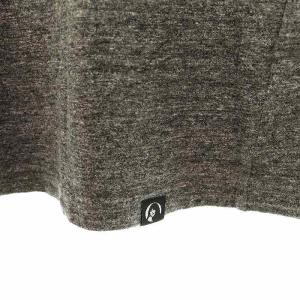 HYSTERIC GLAMOUR woodstockプリントリンガーTシャツ カットソー 半袖 シルク混 F グレー ブラック /DO OS