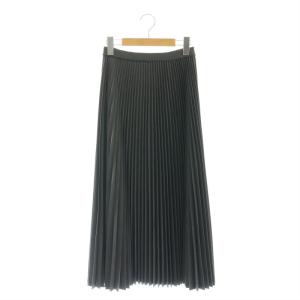 24AW STR Wool Suit Sunburst SK PO スカート プリーツ ロング S グレー