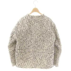 Drawer ドゥロワー　ジャケット　ツイード　フリル 25年 RESORT2 フリンジジャケット ツイード 36（2025/05/02買取