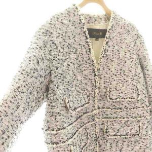 25年 RESORT2 フリンジジャケット ツイード 36（2025/05/02買取