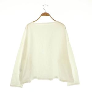 JOURNAL STANDARD LUXE 23AW ボートネックカットソー 白 /MI OS
