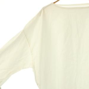 JOURNAL STANDARD LUXE 23AW ボートネックカットソー 白 /MI OS