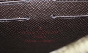 LOUIS VUITTON ダミエ ポルトフォイユ システィナ 長財布 ブラウン N61747