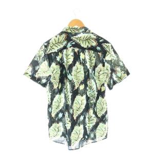 Patagonia アロハシャツ 半袖 M ブラック マルチカラー 52561SP19 /DO OS AD