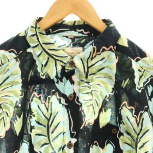 Patagonia アロハシャツ 半袖 M ブラック マルチカラー 52561SP19 /DO OS AD