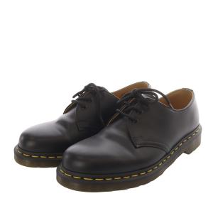 Dr.Martens 3ホール ギブソン ローカット ワークシューズ レザー UK8 ブラック 10085 /YO17