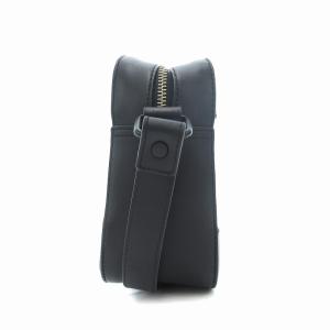 Brooks Brothers ショルダーバッグ キャンバス レザートリム キナリ 黒 ブラック /UO