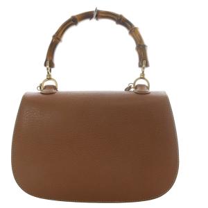 GUCCI バンブー オールド 2WAY ハンドバッグ ミラー付き