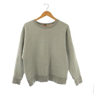 CREWNECK PULLOVER GARMENT スウェット プルオーバー 長袖 02 グレー /HK