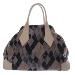 Vivienne Westwood ヤスミン ボストンバッグ オーブ キャンバス ピンク