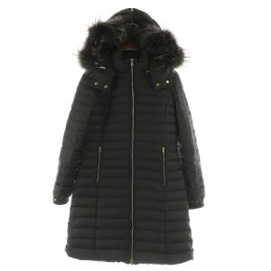 CIMA ダウンコート ラクーンファー 02 チャコールグレー LTA19A4581