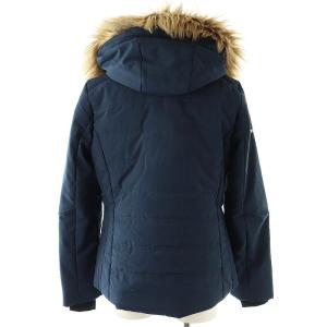 PHENIX 中綿ジャケット フードジャケット ジップアップ S ネイビー /DF OS