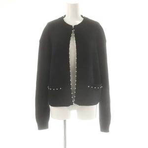Ludmila パールカーディガン ブラック