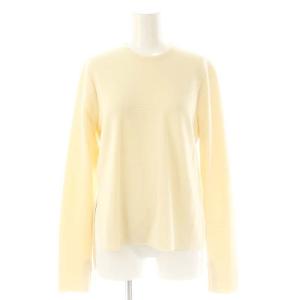 Amelie ウールニットプルオーバー サイドスリット カットソー チュニック 1 アイボリー /MI