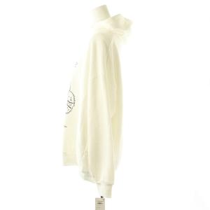 GRACE CONTINENTAL 24AW アニバーサリーフーディパーカー スウェット 長袖 36 オフホワイト マルチカラー /DO OS