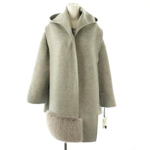 グレースコンチネンタル★超美品★ロービングフリンジコート★サイズ36 ロービングフリンジコート 36 S ベージュ /SY OS（2025/05/10