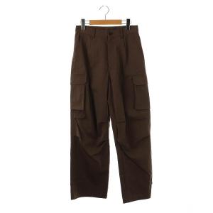 24AW ツイルカーゴパンツ ジッパーフライ 36 ブラウン /DO OS