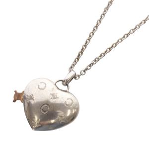 ネックレス ペンダント マカダム ハートモチーフ SV925 K10