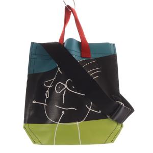 ピリアンドビアンカ ショルダーバッグ 2way ブラック ブルー