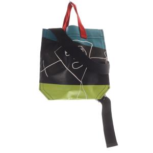 PLAN C ピリアンドビアンカ ショルダーバッグ 2way ブラック ブルー