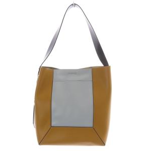 nemo color ショルダーバッグ ワンハンドル レザー バイカラー