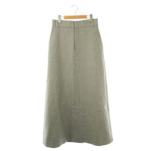 ダスティーロングスカート 38 グレー /SS OS