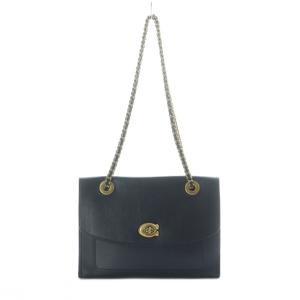 2wayショルダーバッグ クロスボディ レザー チェーンストラップ 黒 ブラック 26852 /RI OS