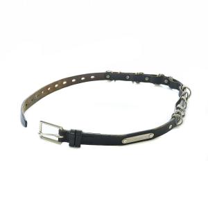 JAM HOME MADE リングレザーベルト 黒 ブラック /RI OS