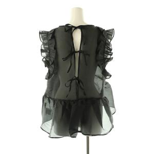 【美品】BIBIY CHLOE PEPURAMU BUSTIER ブラック Bibiy CHLOE PEPURAMU BUSTIER ブラック（BIBIY.(ビビィ)23AW