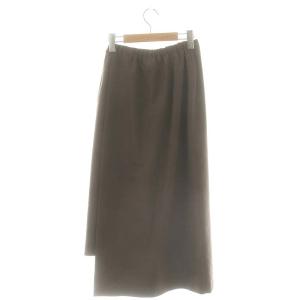 Diagram GRACE CONTINENTAL 24AW ラップタイトスカート ロング 36 ダークブラウン /DF OS