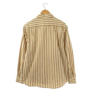 Supreme Denim Shirt Tan stripe L キャメル エクリュ