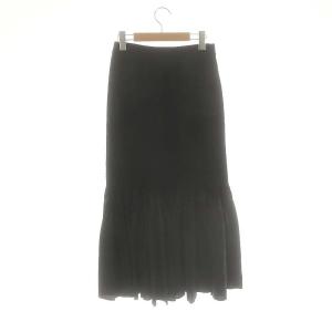 Diagram GRACE CONTINENTAL シャーリングマーメイドスカート ロング 36 ブラック /ES OS