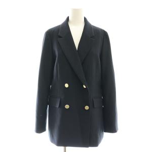 25SS レディテーラード ジャケット ダブル 金ボタン 2 ブラック /DF OS