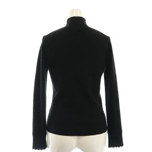 TOCCA 24AW WAVE CARRENT PULLOVER ニットプルオーバー ハイネック 長袖 M ブラック