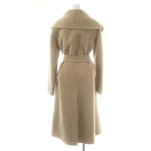 Theory COZY WOOL SHAWL COAT コート ロング ベルト付き S ベージュ /HK OS