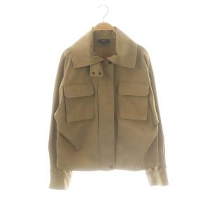Essential Twill Belt Cargo JKT ジャケット ジップアップ S ベージュ /HK