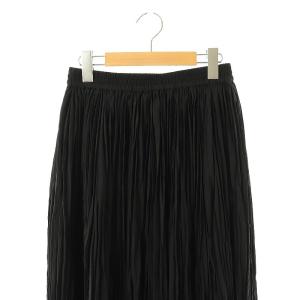 theory luxe 24SS DANTE KASIA スカート プリーツ インナー付き 040 黒 /MI OS