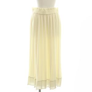 24SS MARGOT MATINA スカート プリーツ ミモレ ロング 40 アイボリー /AT OS