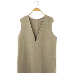 theory luxe 23AW New Motion Hallie ワンピース ジャンパースカート ウール カシミヤ混 040