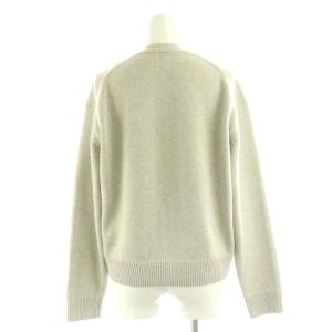 Theory 23SS Clean Cottoncash LS Cardigan カーディガン ニット Vネック M