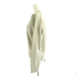 Theory 23SS Clean Cottoncash LS Cardigan カーディガン ニット Vネック M