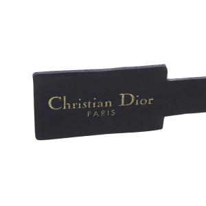 Christian Dior 30 Montaigne リバーシブルベルト 20mm オブリーク ジャカード ネイビー