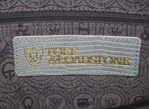 TOFF&LOADSTONE ミニヨンリザード ハンドバッグ ショルダーバッグ 2way 斜め掛け レザー グレー /YO12