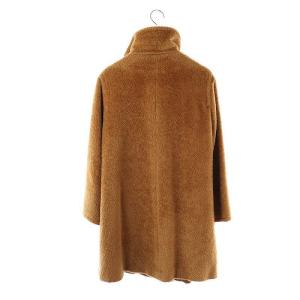 Max Mara 銀タグ アルパカウール コート 36 ブラウン
