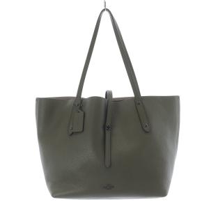 トートバッグ ハンドバッグ ロゴ カーキ 緑 37756 /SR42