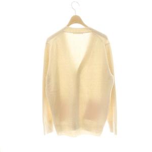 GALERIE VIE 23AWスコットランドカシミヤ Vネックカーディガンニット F ベージュ オレンジ /MI OS