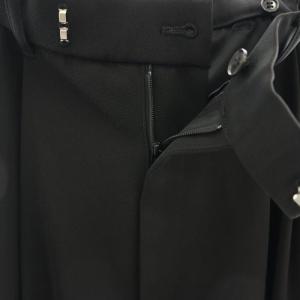 IENA 24SS サスペンダーツイル パンツ スラックス テーパード 38 黒 ブラック 24030900807010