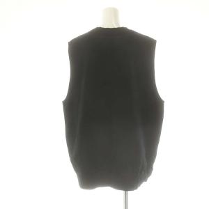 AP STUDIO アパルトモン 23SS sweat vest ベスト 黒 ブラック /SS OS