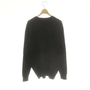 AP STUDIO アパルトモン ベーシッククルーネックニット セーター 長袖 ブラック /ES OS