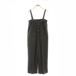 Spick&Span 23AW ストライプベアオールインワン 036 茶 /MI OS